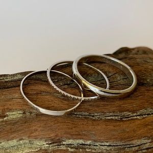 3 Rings set